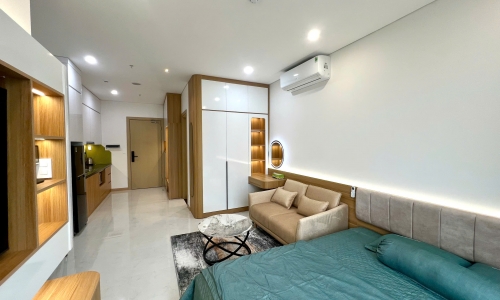 Cho thuê  chỉ 8 triệu Studio Sentosa Sky Park Hải Phòng - Full nội thất cao cấp
